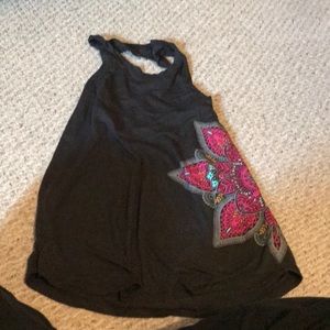 Yoga work out tank top